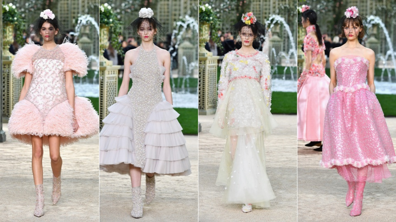 Illustration for article titled Karl's Back on His Bullshit at Chanel Couture